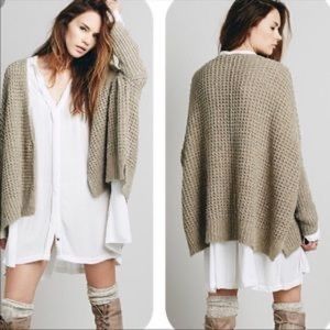 Free People Breeze Cardigan in Teak